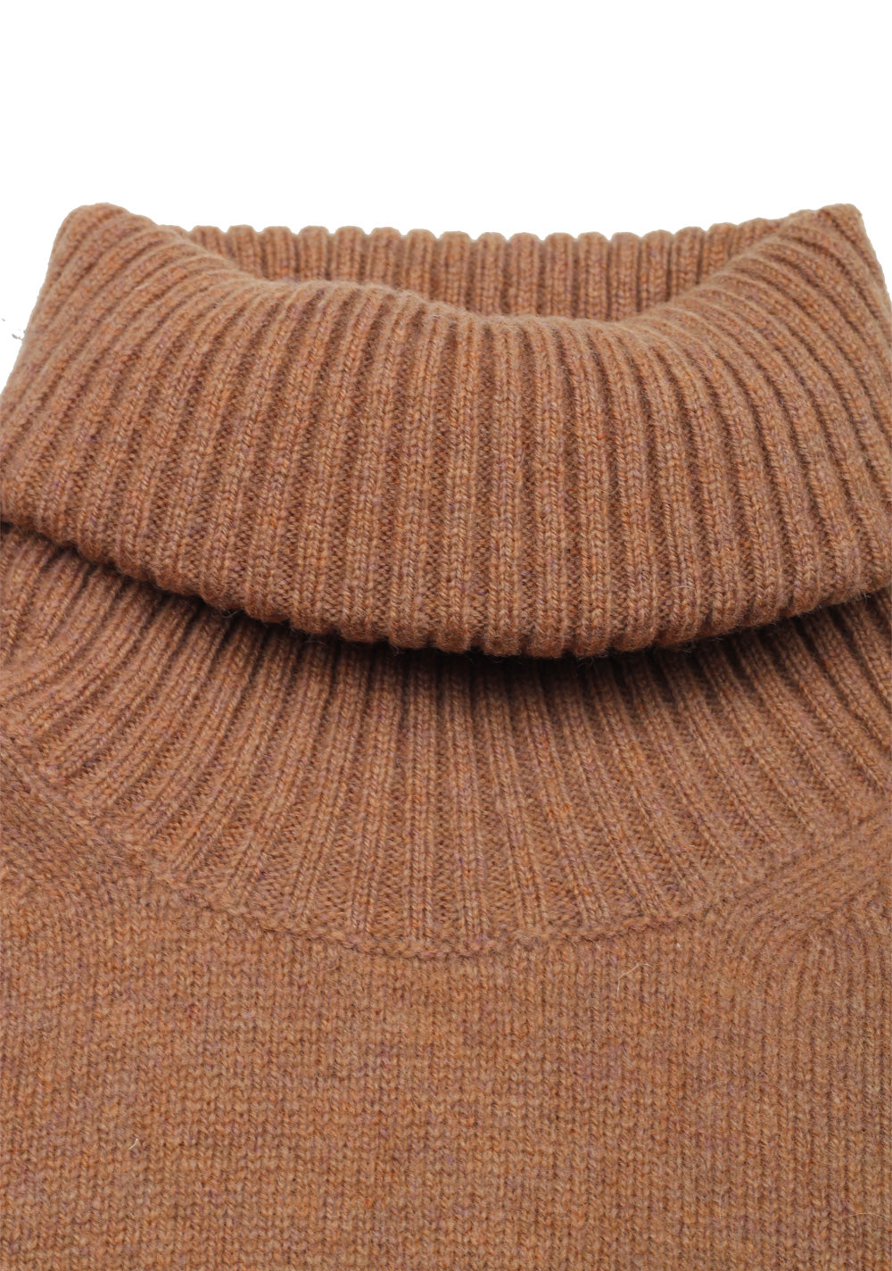 TOM FORD Brown Turtleneck Sweater Size 48 / 38R U.S. In Wool