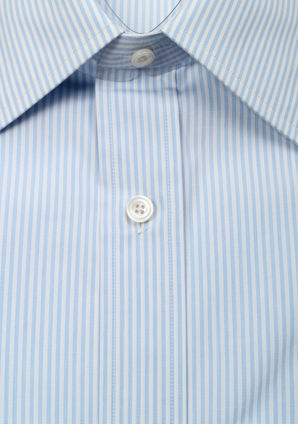 TOM FORD Striped White Blue Dress Shirt Size 40 / 15,75 U.S.