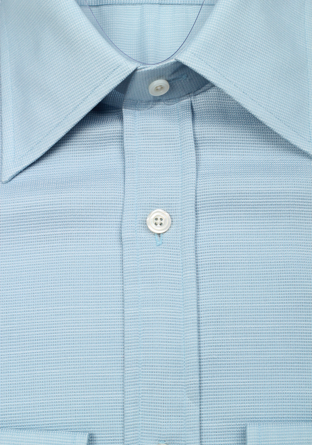 TOM FORD Patterned Blue Shirt Size 40 / 15,75 U.S.