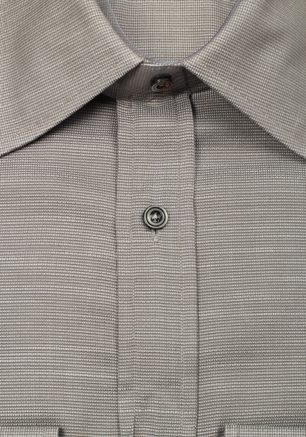 TOM FORD Patterned Gray Shirt Size 40 / 15,75 U.S.
