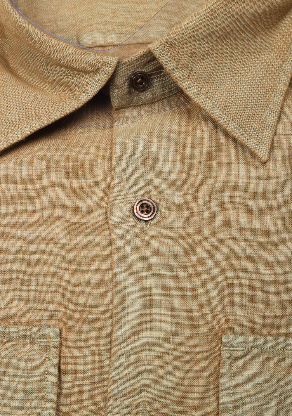 TOM FORD Solid Brown Casual Shirt Size 40 / 15,75 U.S.