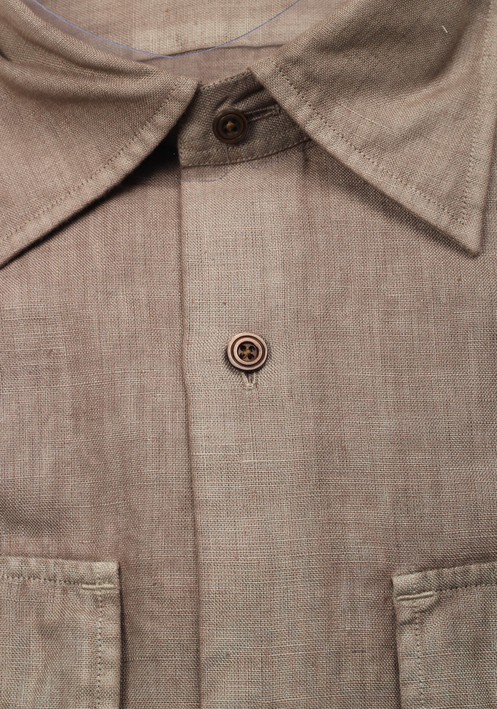 TOM FORD Solid Brown Casual Shirt Size 40 / 15,75 U.S.