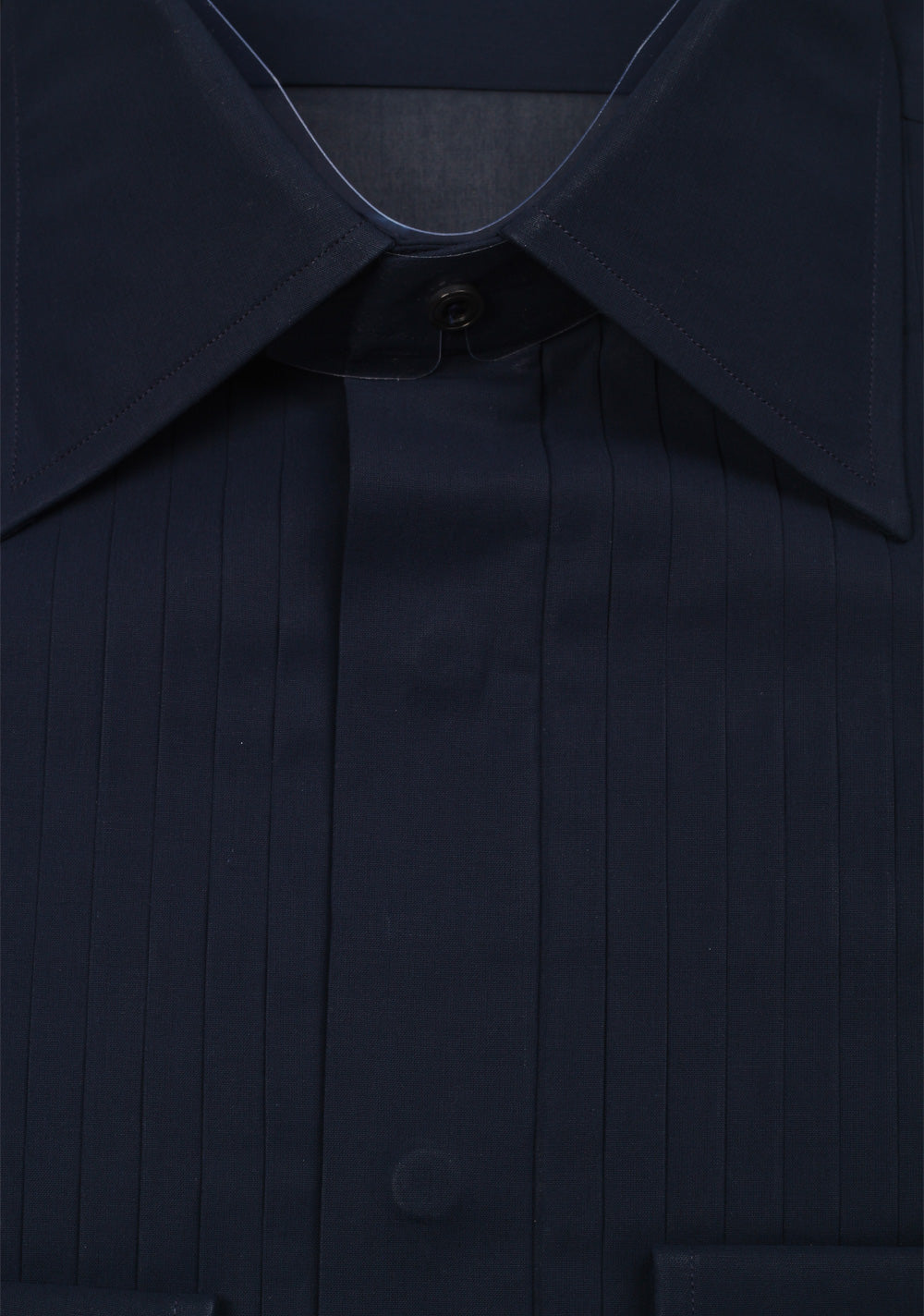 TOM FORD Solid Navy Tuxedo Shirt Size 40 / 15,75 U.S.