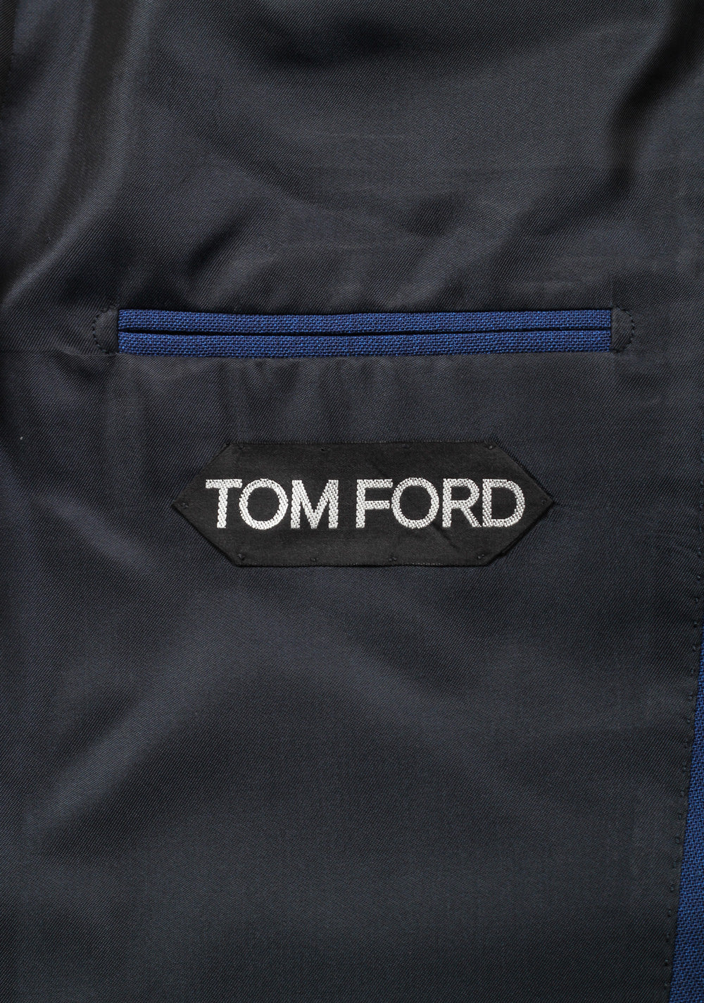 TOM FORD O'Connor Royal Blue Suit Size 46C / 36S U.S. Wool Fit Y