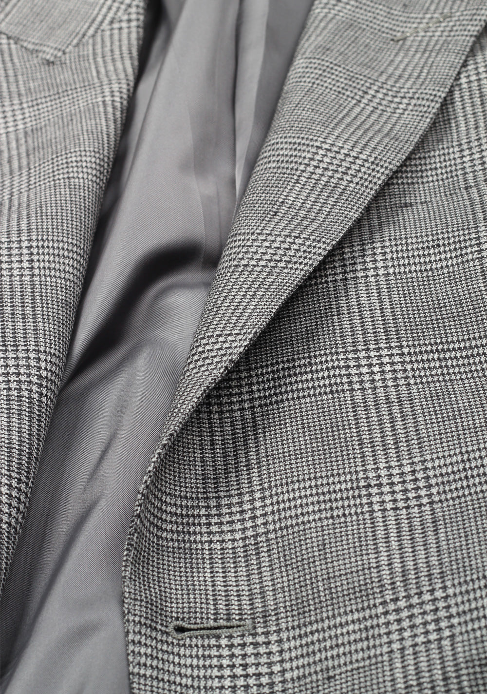 TOM FORD O'Connor Gray Checked Suit Size 46 / 36R U.S. Fit Y