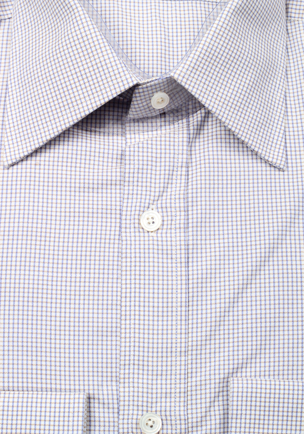 TOM FORD Checked Purple Dress Shirt Size 40 / 15,75 U.S.