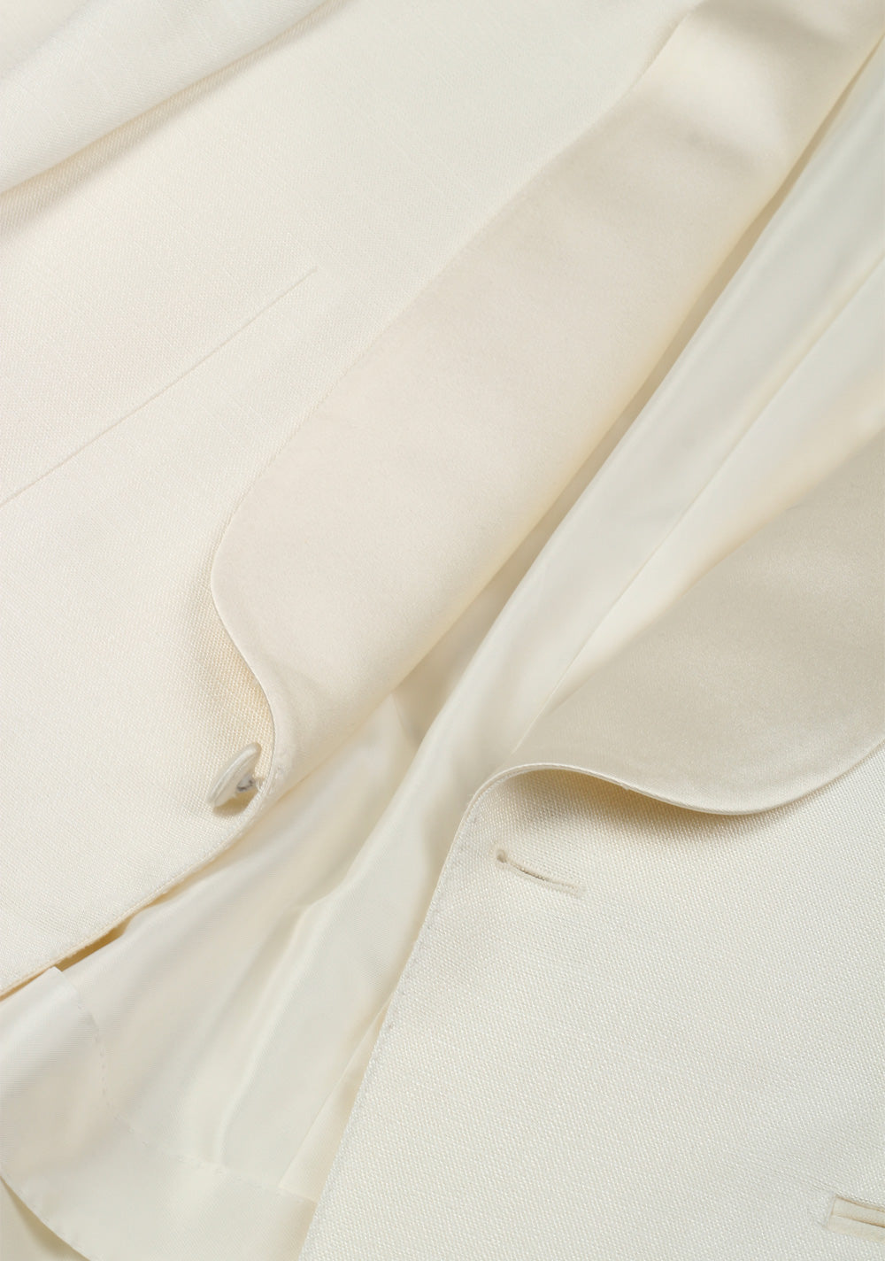 TOM FORD O'Connor Shawl Collar Ivory Sport Coat Tuxedo Dinner Jacket Size 50 / 40R U.S. Fit Y