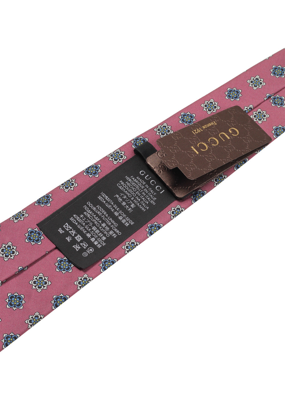 Gucci Purple Patterned Tie