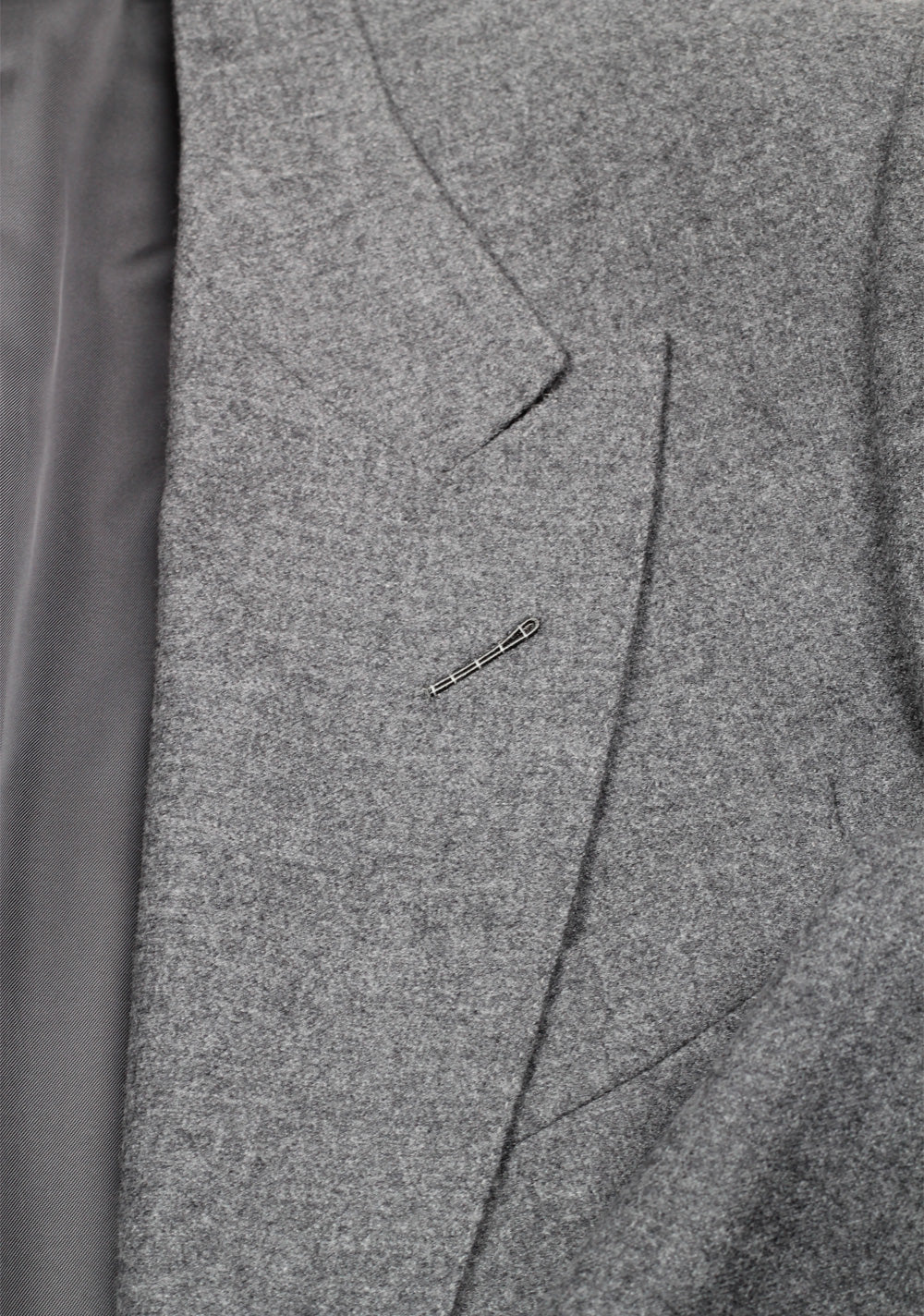 TOM FORD Shelton Gray Flannel Suit Size 54 / 44R U.S. In Wool