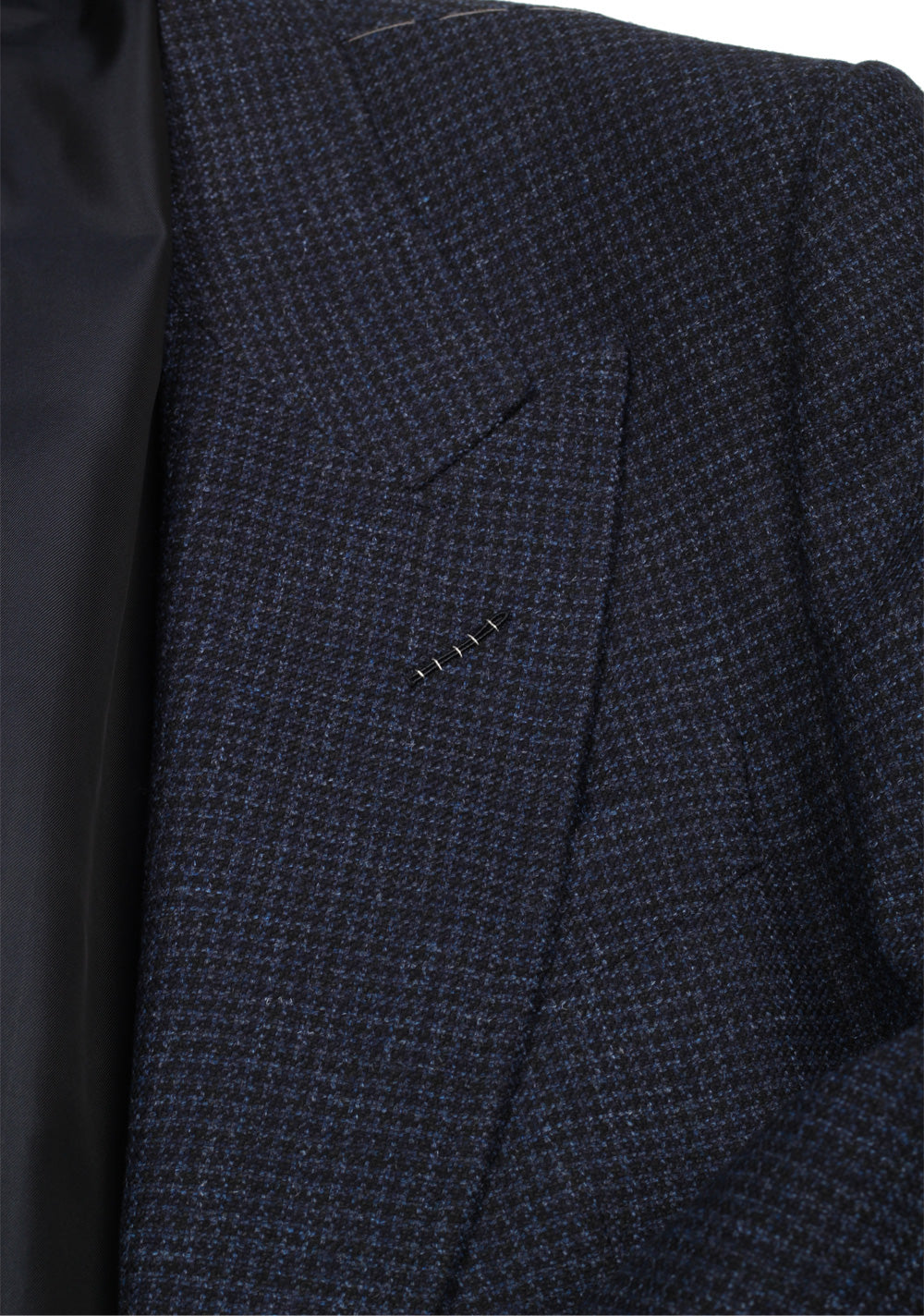 TOM FORD Shelton Blue Checked Sport Coat Size 52 / 42R U.S. Wool Alpaca Silk