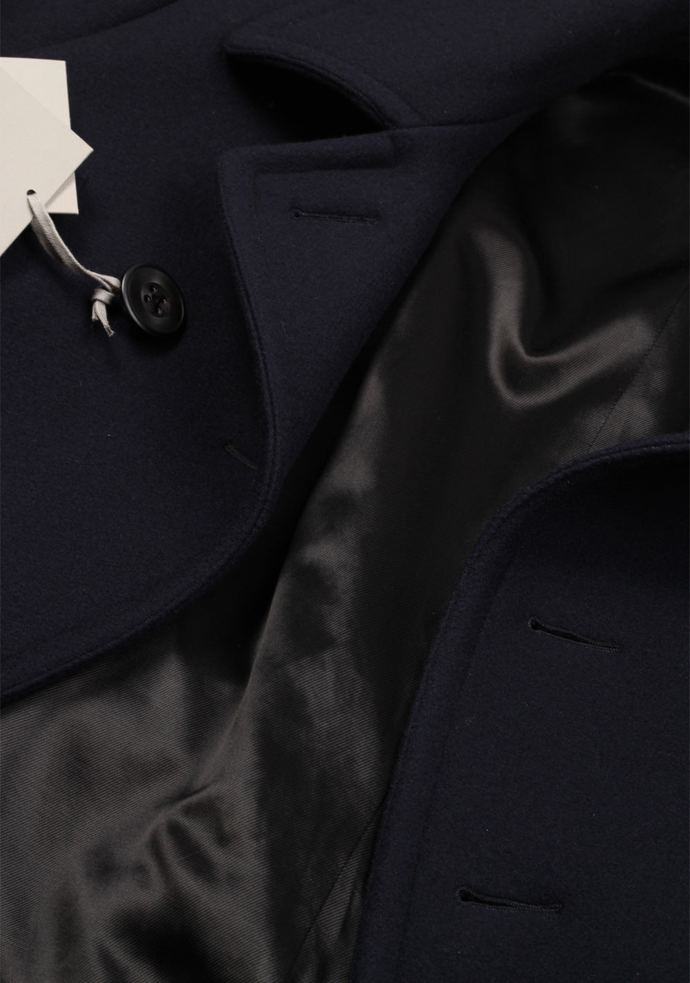 TOM FORD Navy Pea Coat Size 56 / 46R U.S. Outerwear