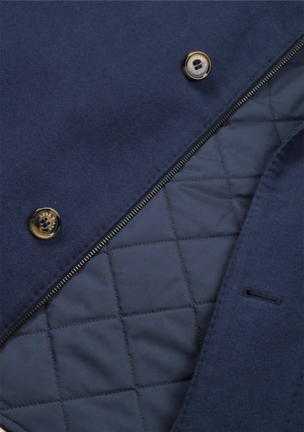 Loro Piana Blue Storm System Coat Size 56 / 46 U.S. Outerwear