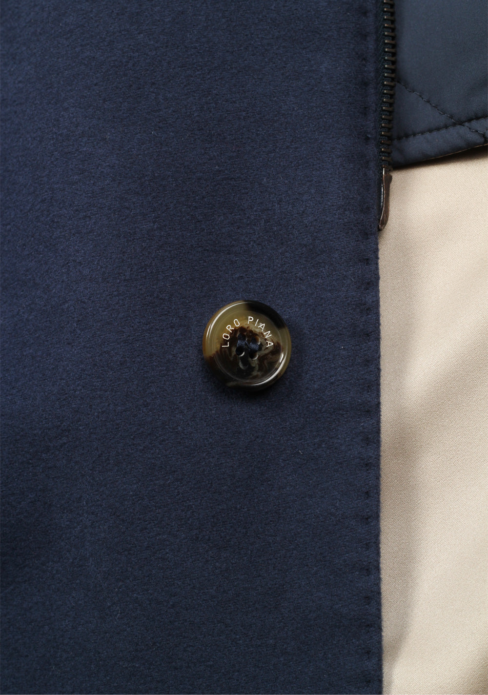 Loro Piana Blue Storm System Coat Size 56 / 46 U.S. Outerwear