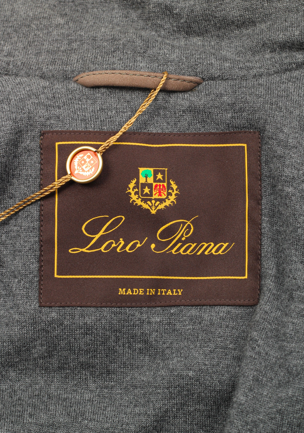 Loro Piana Suede Cashmere Bomber Jack Coat Size L Large Outerwear