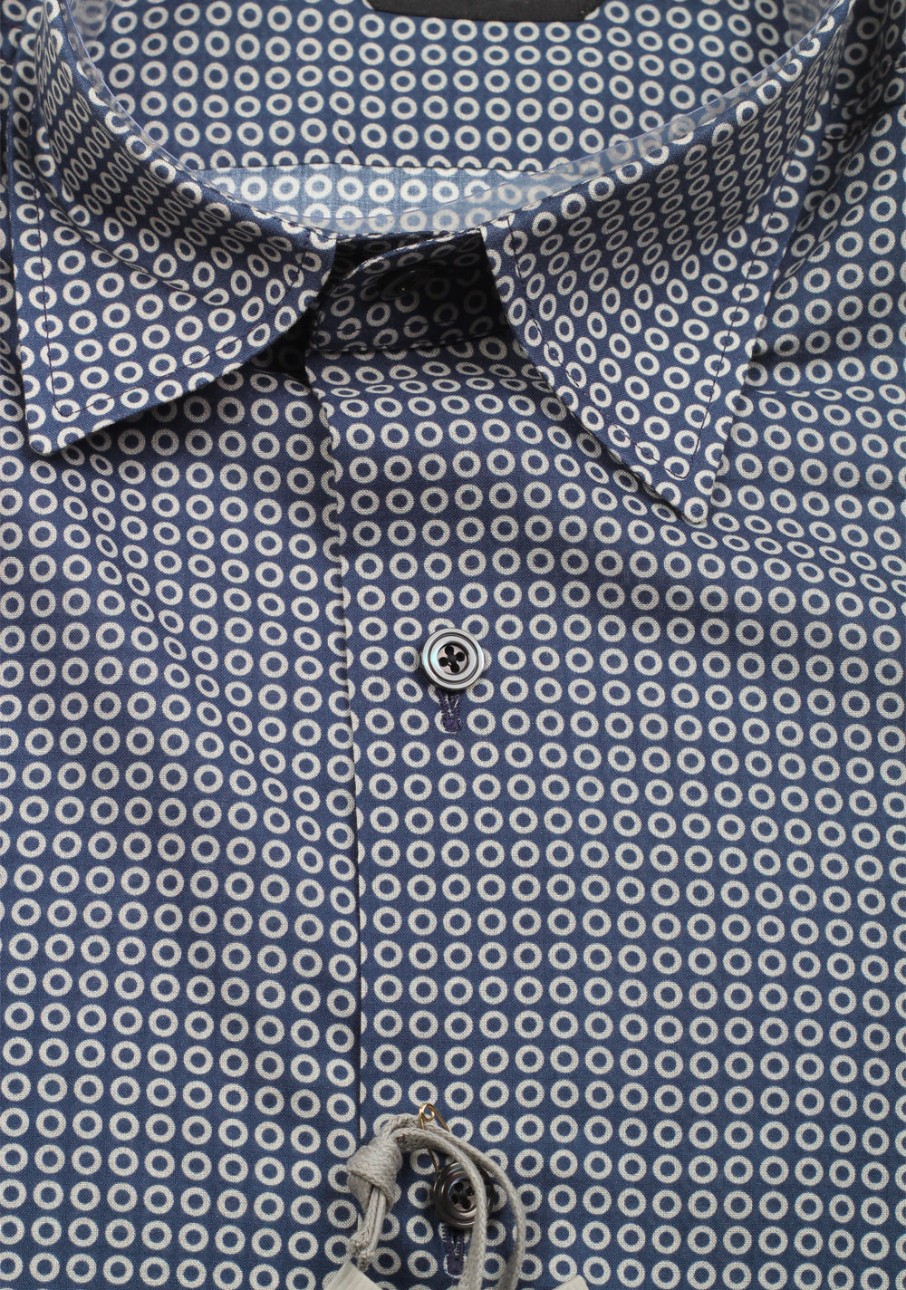 TOM FORD Patterned Blue Dress Shirt Size 39 / 15,5 U.S.