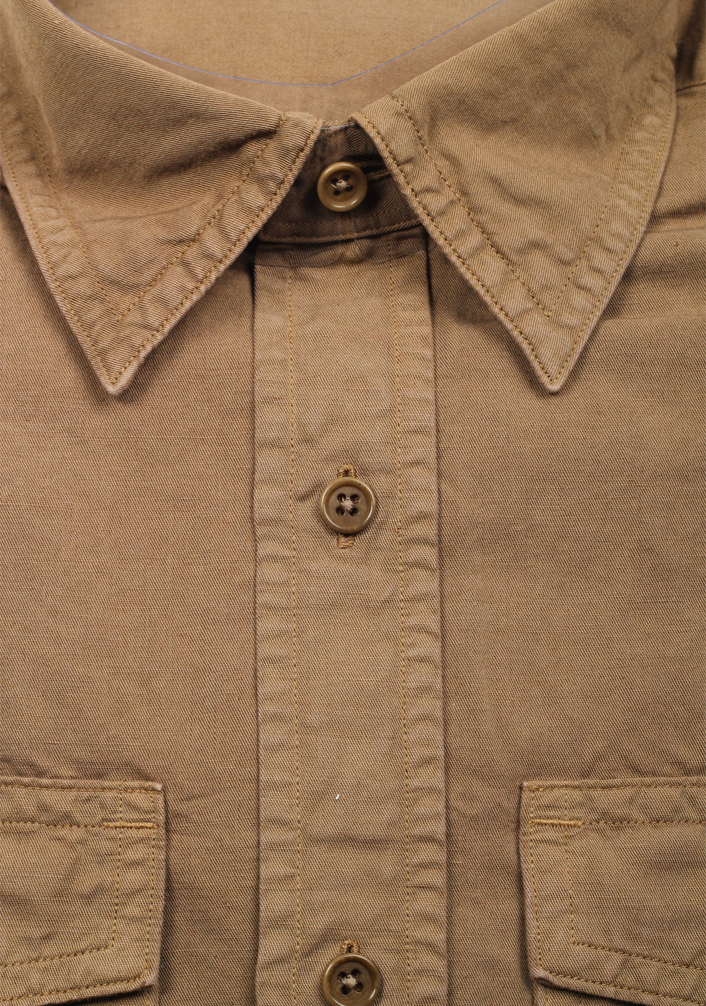 TOM FORD Solid Brown Casual Shirt Size 40 / 15,75 U.S.