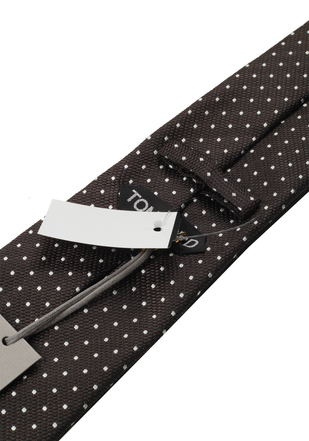 TOM FORD Patterned Black Tie In Silk