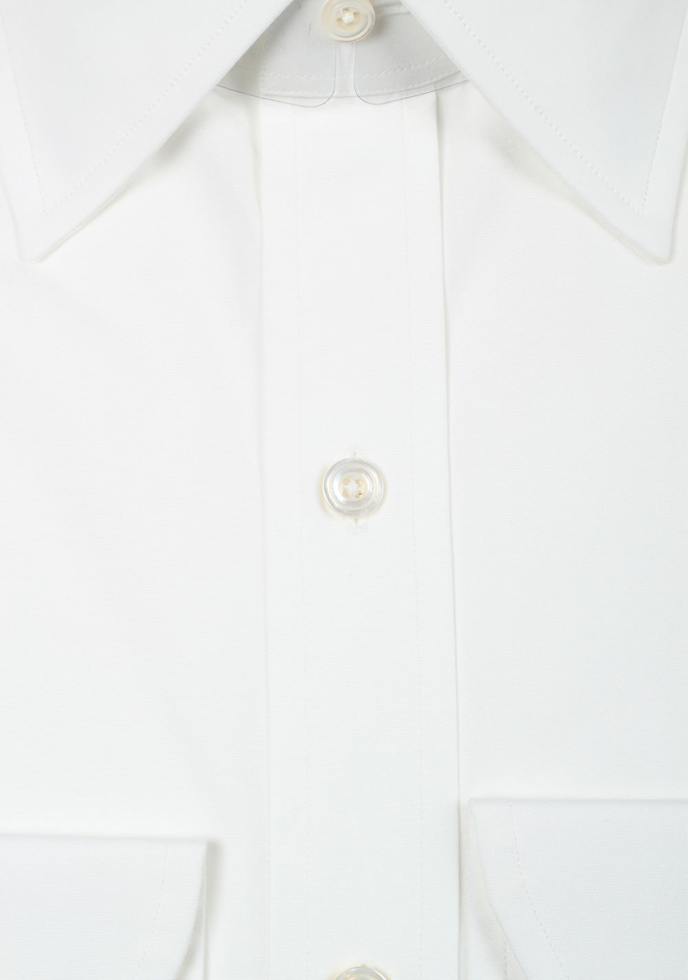 TOM FORD Solid White Dress Shirt Size 42 / 16,5 U.S. Slim Fit