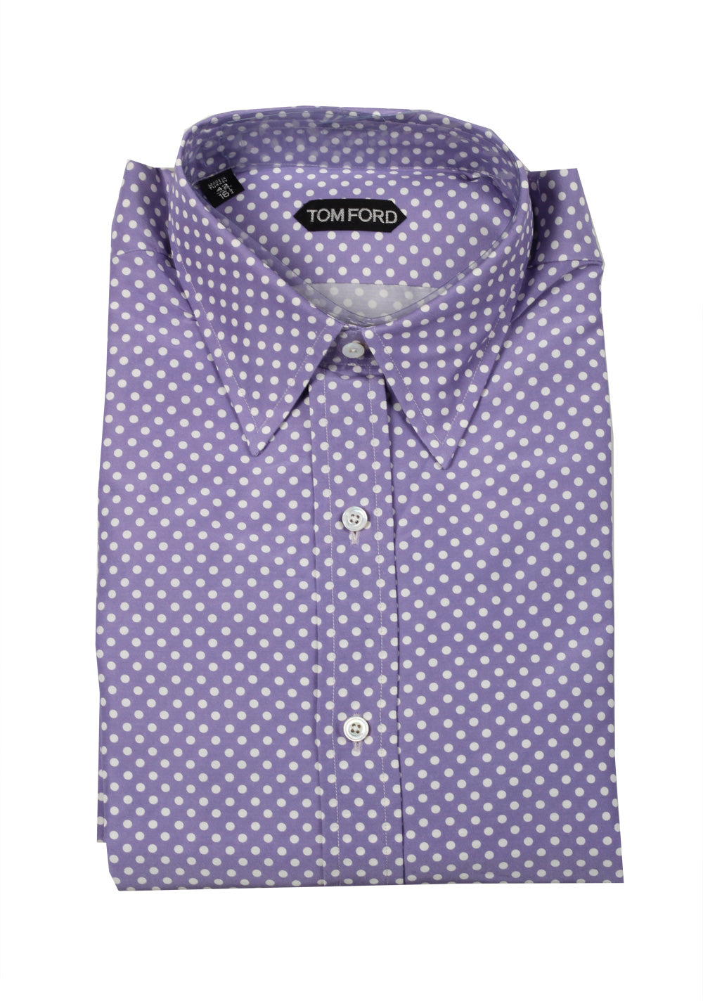 TOM FORD Patterned Lilac Dress Shirt Size 42 / 16,5 U.S.