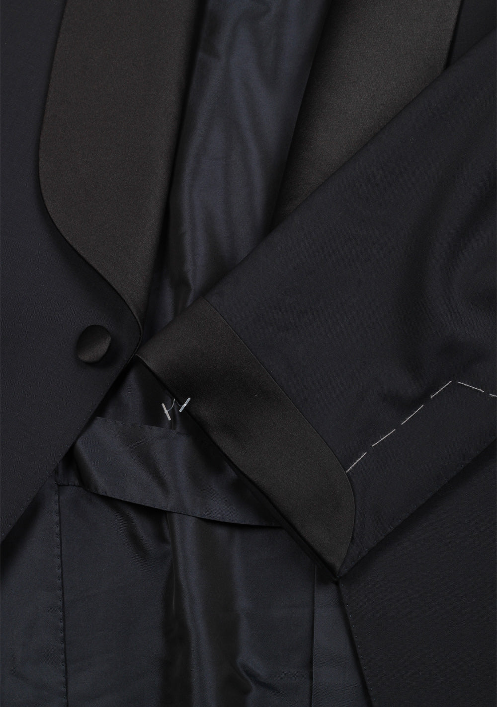 TOM FORD O'Connor Shawl Collar Midnight Blue Sport Coat Tuxedo Dinner Jacket Size 54 / 44R U.S. Fit Y