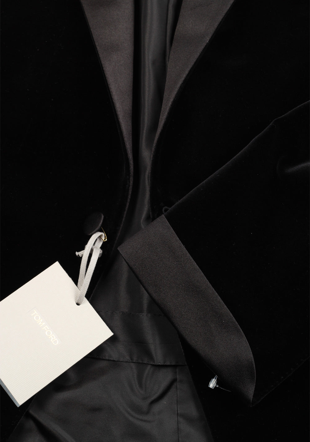TOM FORD O'Connor Black Sport Coat Tuxedo Dinner Jacket Size 52C / 42S U.S. Fit Y