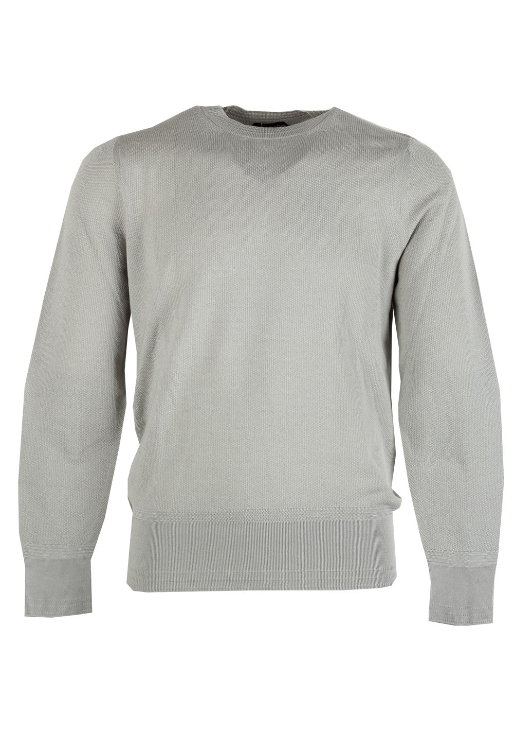 TOM FORD Gray Crew Neck Sweater Size 48 / 38R U.S. In Cotton