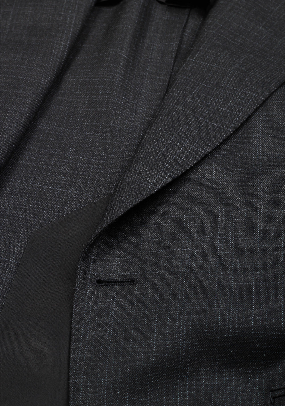 TOM FORD Shelton Checked Gray Suit Size 48 / 38R U.S. In Wool Silk