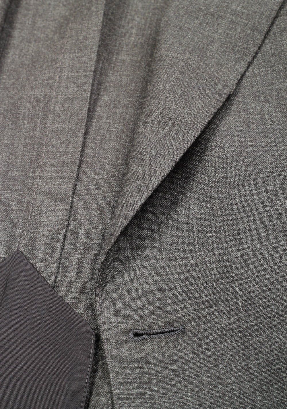 TOM FORD Shelton Solid Gray Suit Size 54 / 44R U.S. In Wool Silk