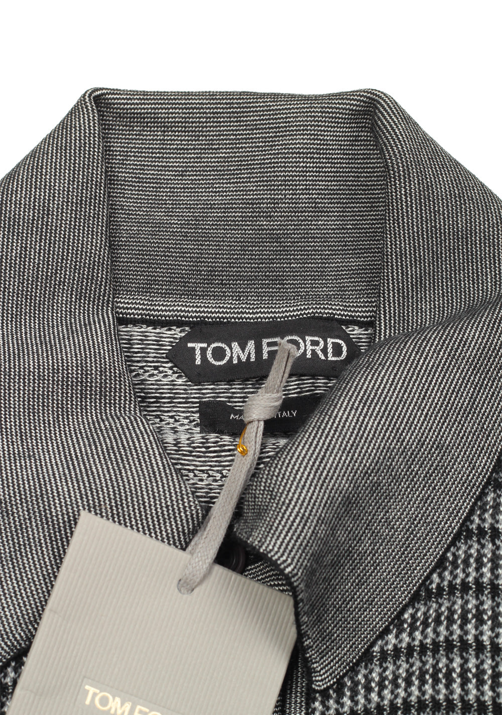 TOM FORD Gray Short Sleeve Polo Shirt Size 48 / 38R U.S.