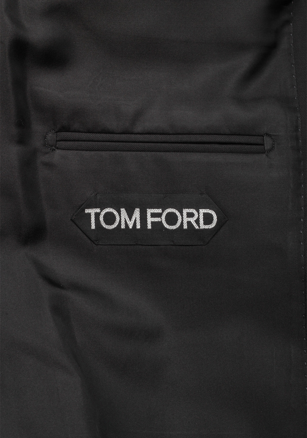 TOM FORD Windsor Black 3 Piece Suit Size 56L / 46L U.S. Wool Fit A