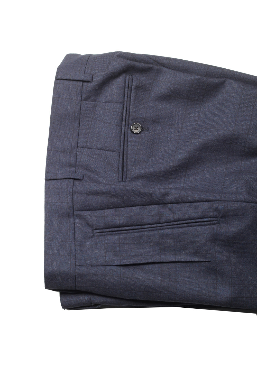 TOM FORD Shelton Checked Blue Suit Size 48 / 38R U.S. In Wool