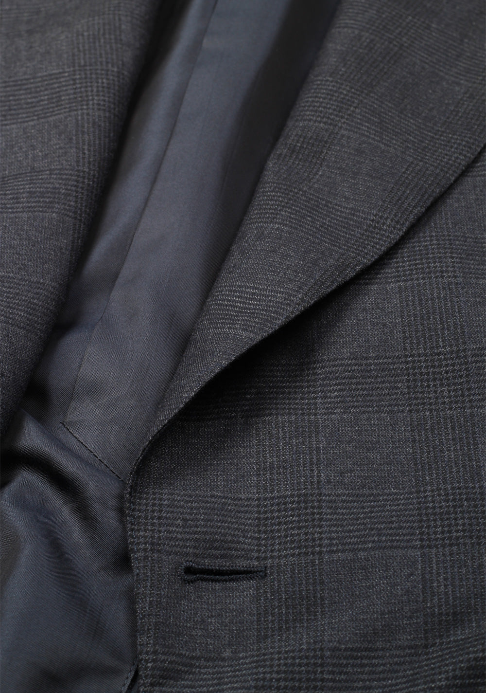 TOM FORD Shelton Checked Blueish Gray Suit Size 48 / 38R U.S. In Wool Silk