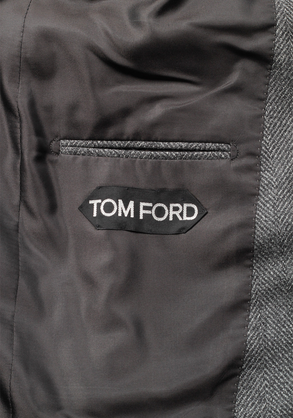TOM FORD Shelton Gray Suit Size 48 / 38R U.S. In Wool