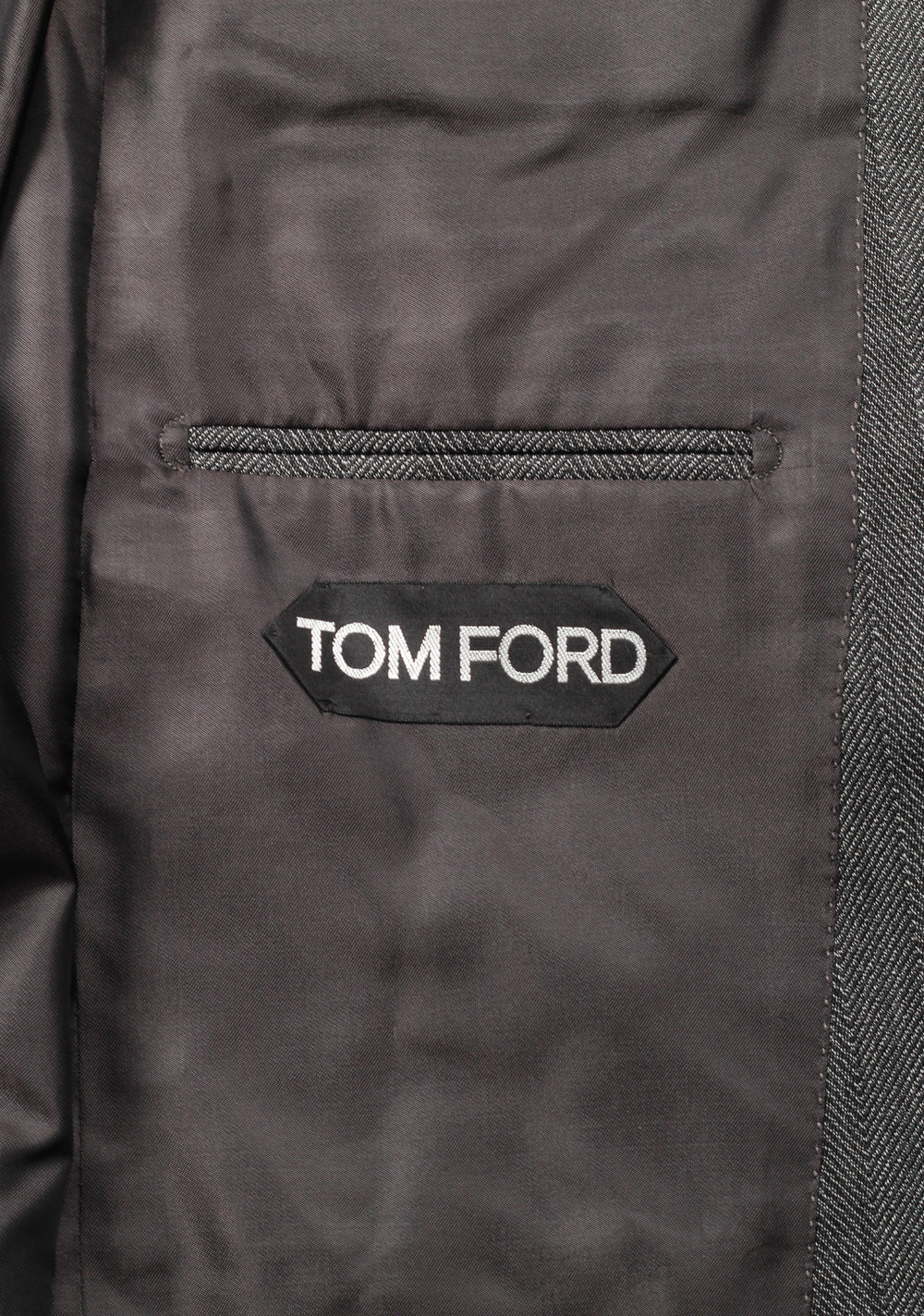TOM FORD Shelton Gray Suit Size 48 / 38R U.S. In Wool