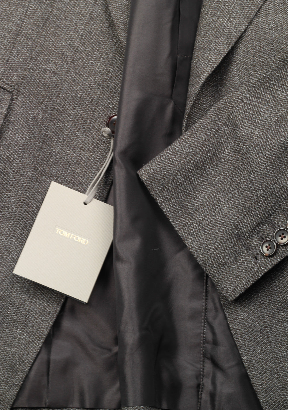 TOM FORD Shelton Gray Sport Coat Size 48 / 38R U.S. In Wool Alpaca Cashmere