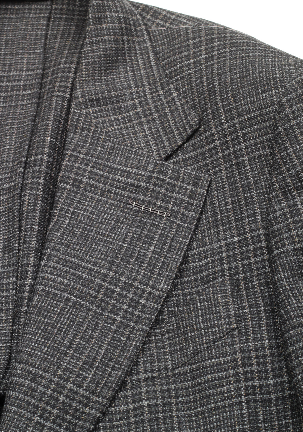 TOM FORD Shelton Checked Gray Sport Coat Size 48 / 38R U.S. In Wool Alpaca Cashmere