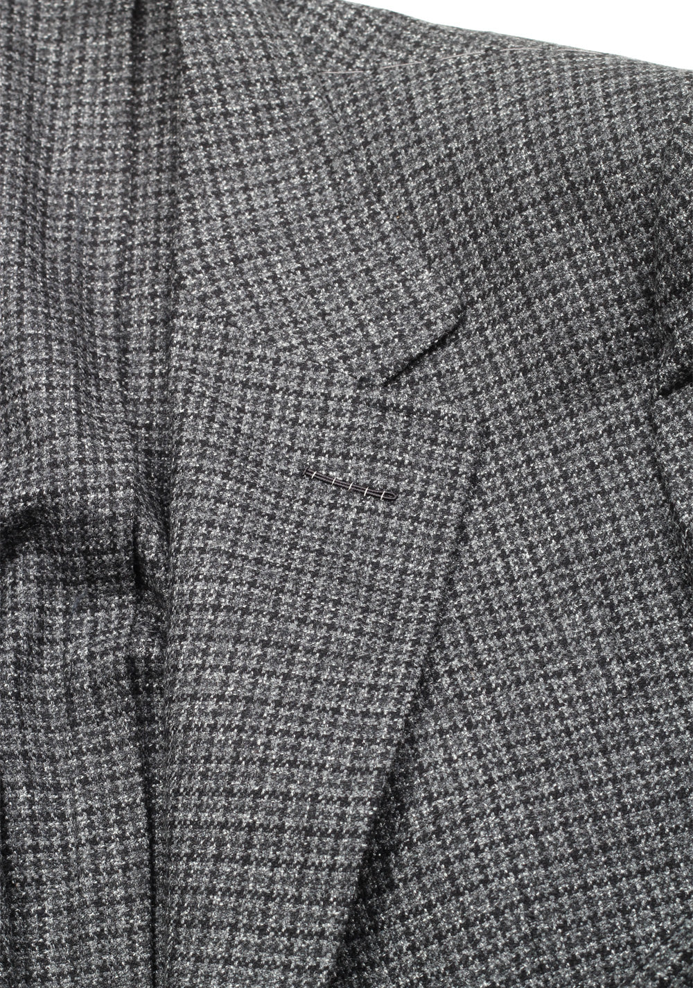 TOM FORD Shelton Checked Gray Sport Coat Size 48 / 38R U.S. In Wool Alpaca Cashmere