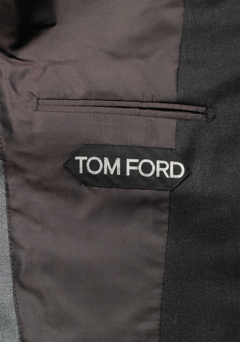 TOM FORD Shelton Gray Sport Coat Size 48 / 38R U.S. In Wool