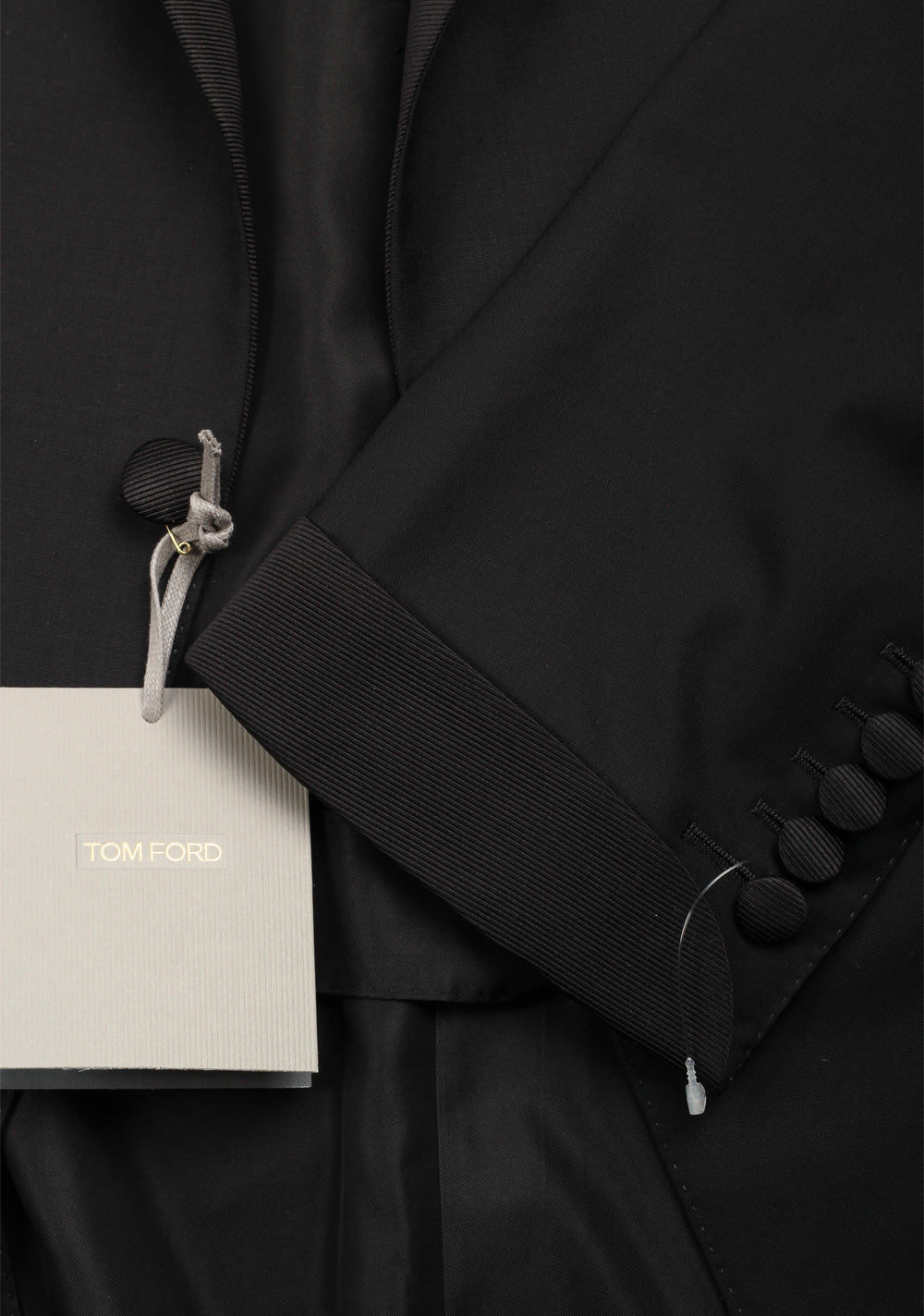 TOM FORD O'Connor Black Tuxedo Suit Size 50 / 40R U.S.  Fit Y
