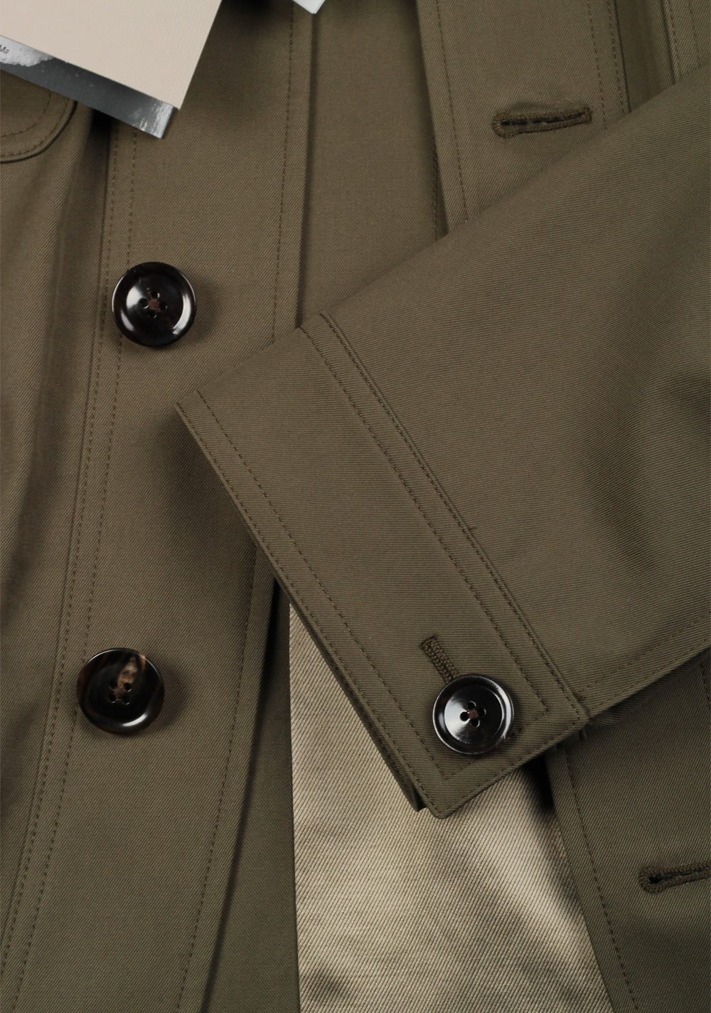 TOM FORD Green Military Coat Size 56 / 46R U.S. Outerwear