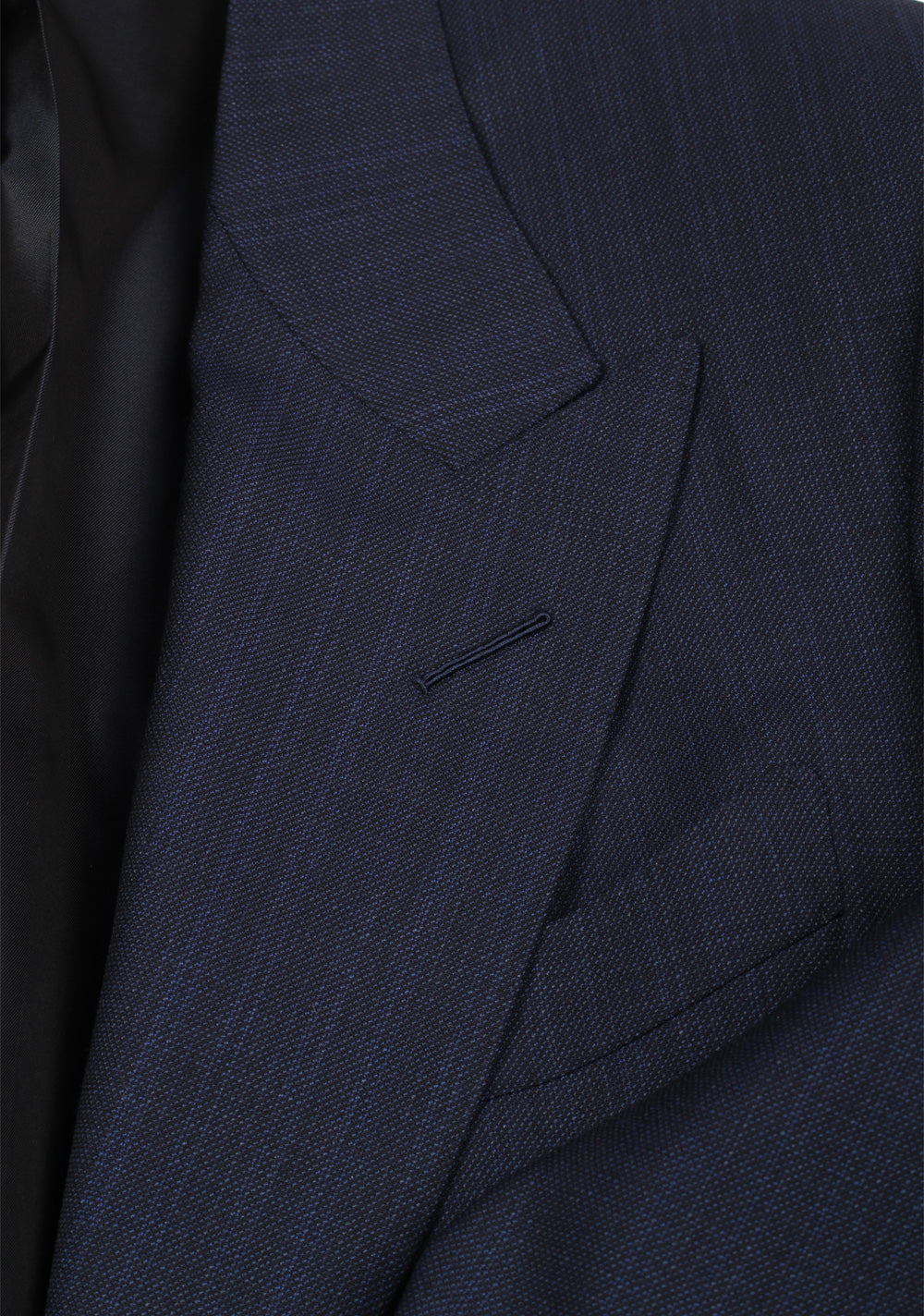 TOM FORD Shelton Blue Gold Buttons Sport Coat Size 50 / 40R U.S. Wool