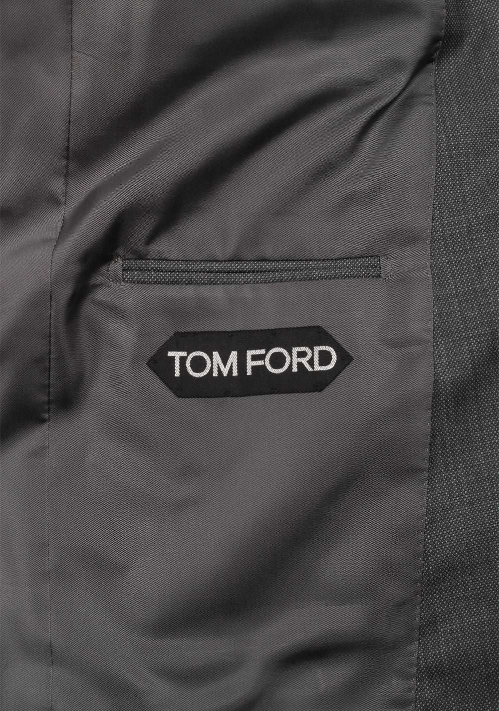 TOM FORD Shelton Gray Suit Size 50 / 40R U.S. In Wool