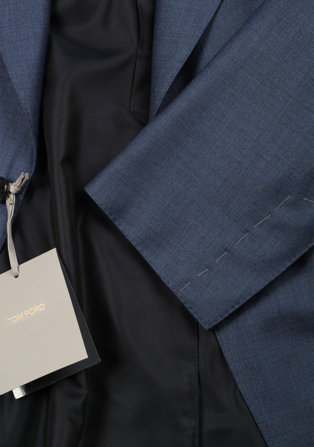 TOM FORD Shelton Blue Suit Size 54 / 44R U.S. Wool