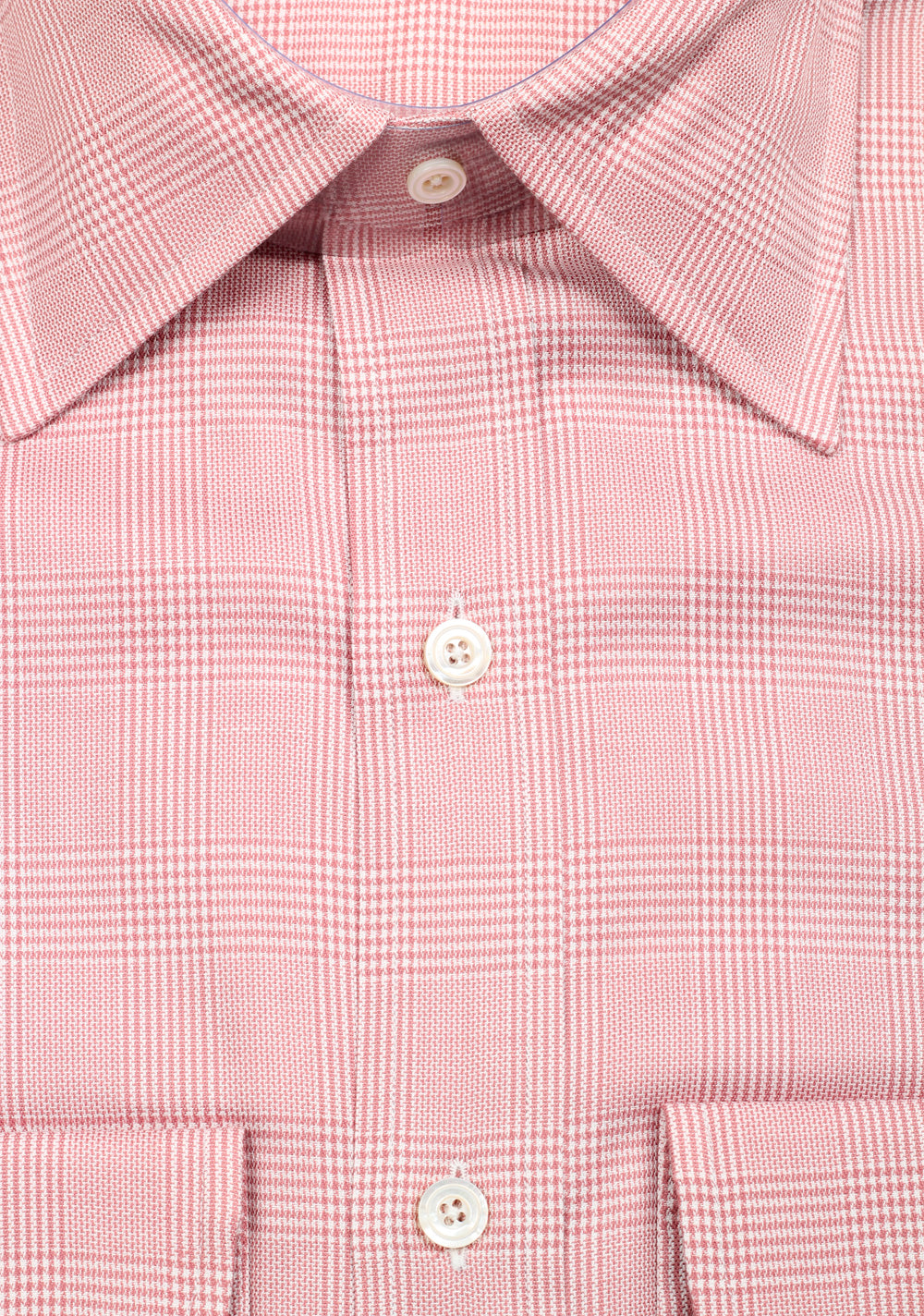 TOM FORD Checked White Pink Dress Shirt Size 40 / 15,75 U.S.