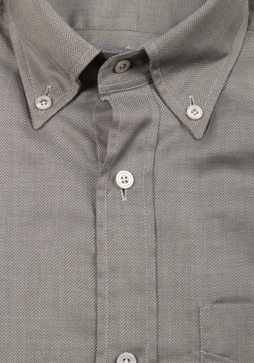 TOM FORD Solid Gray Button Down Dress Shirt Size 40 / 15,75 U.S.