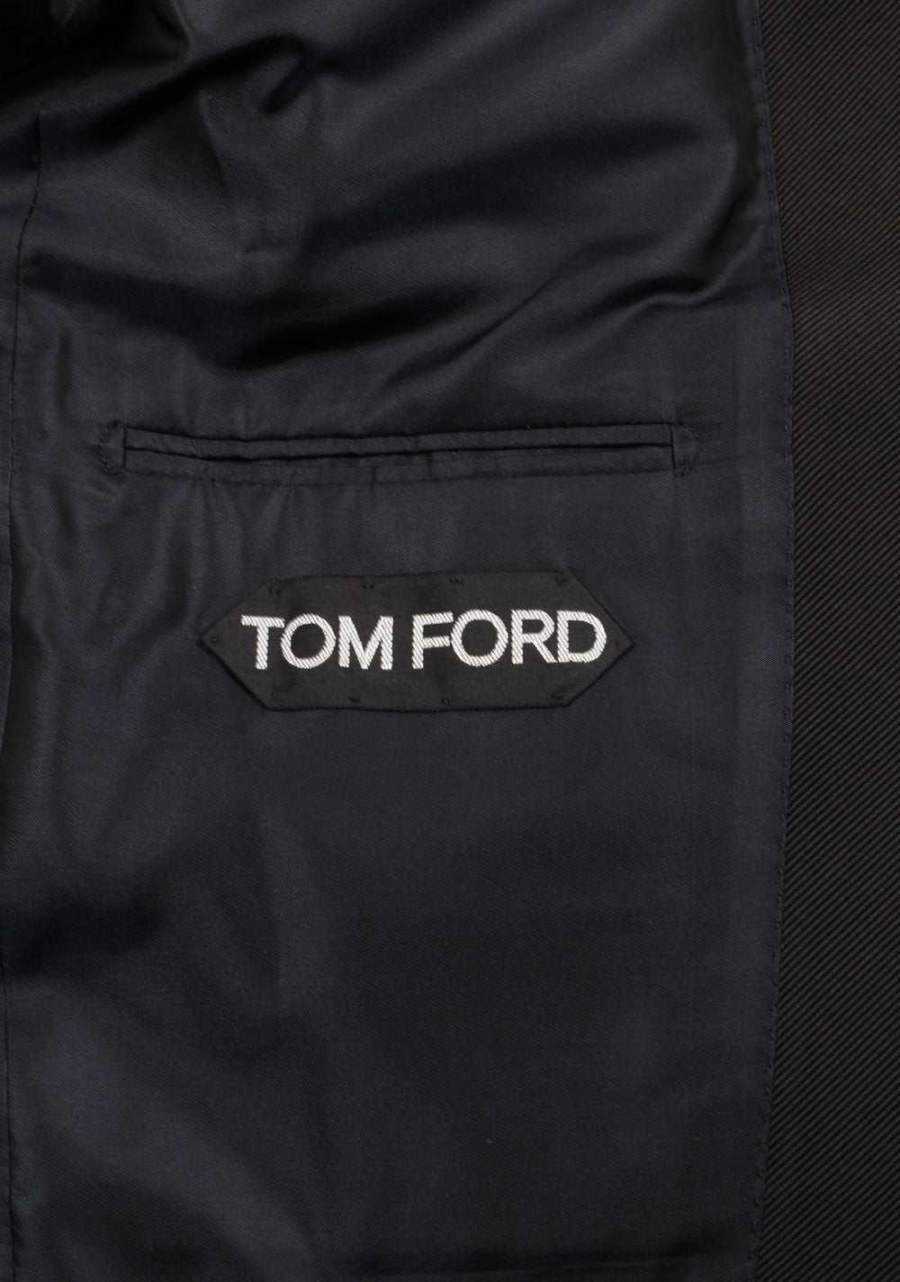 TOM FORD O'Connor Midnight Blue Tuxedo Suit Size 48 / 38R U.S. Shawl Collar Fit Y