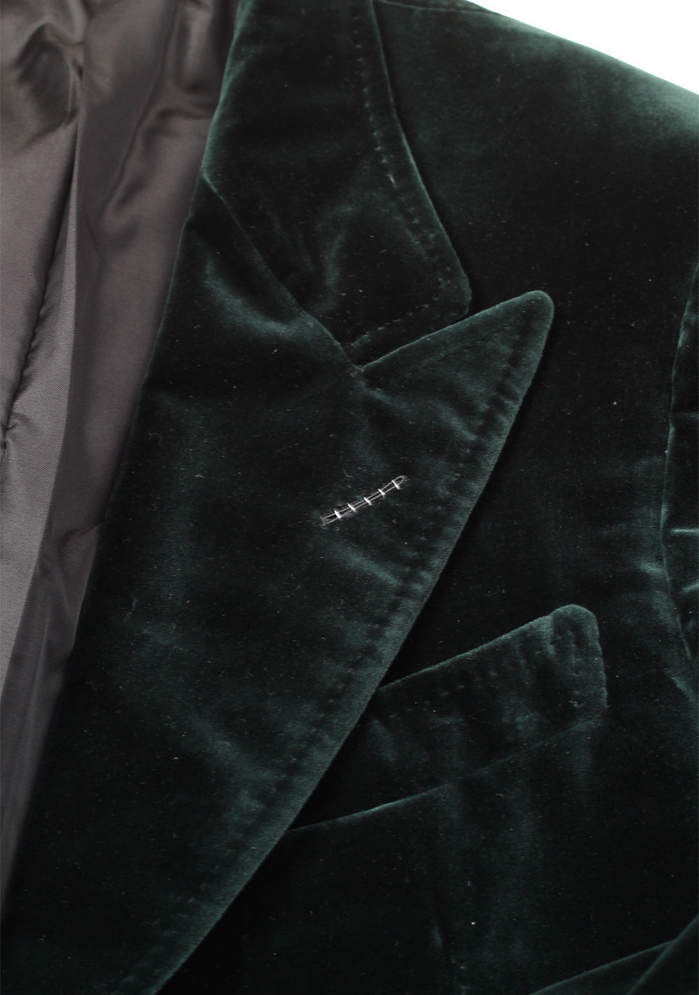 Shelton Velvet Green Sport Coat Size Size 48C / 38S U.S.