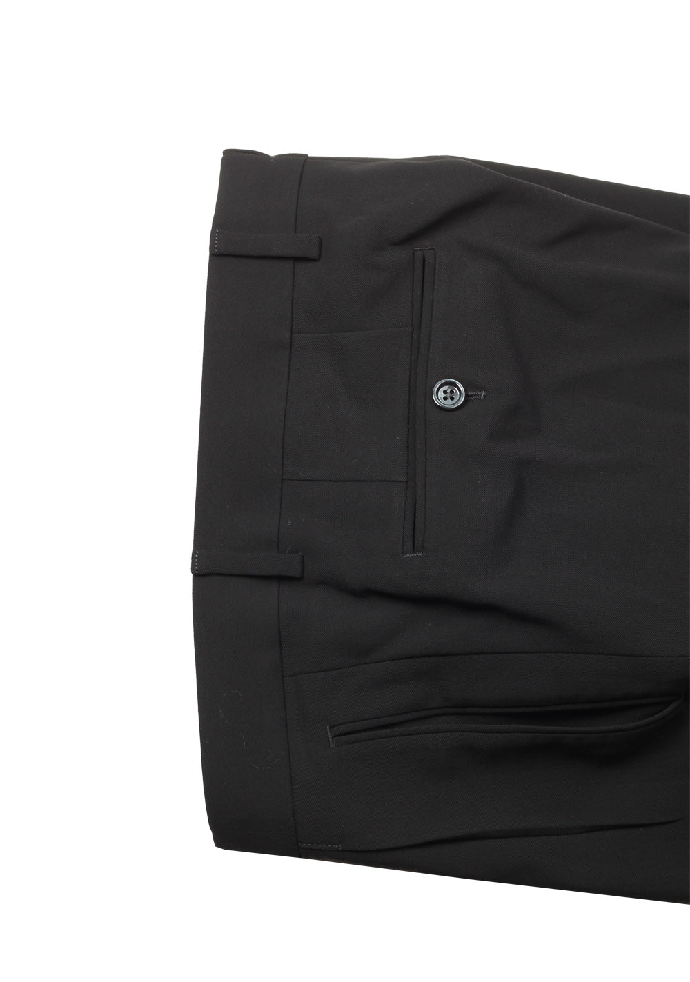 TOM FORD Shelton Double Breasted Solid Black Suit Size 50 / 40R U.S.