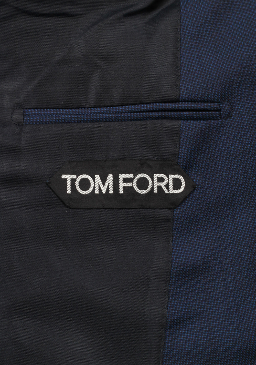 TOM FORD Shelton Blue Suit Size 48 / 38R U.S. In Wool