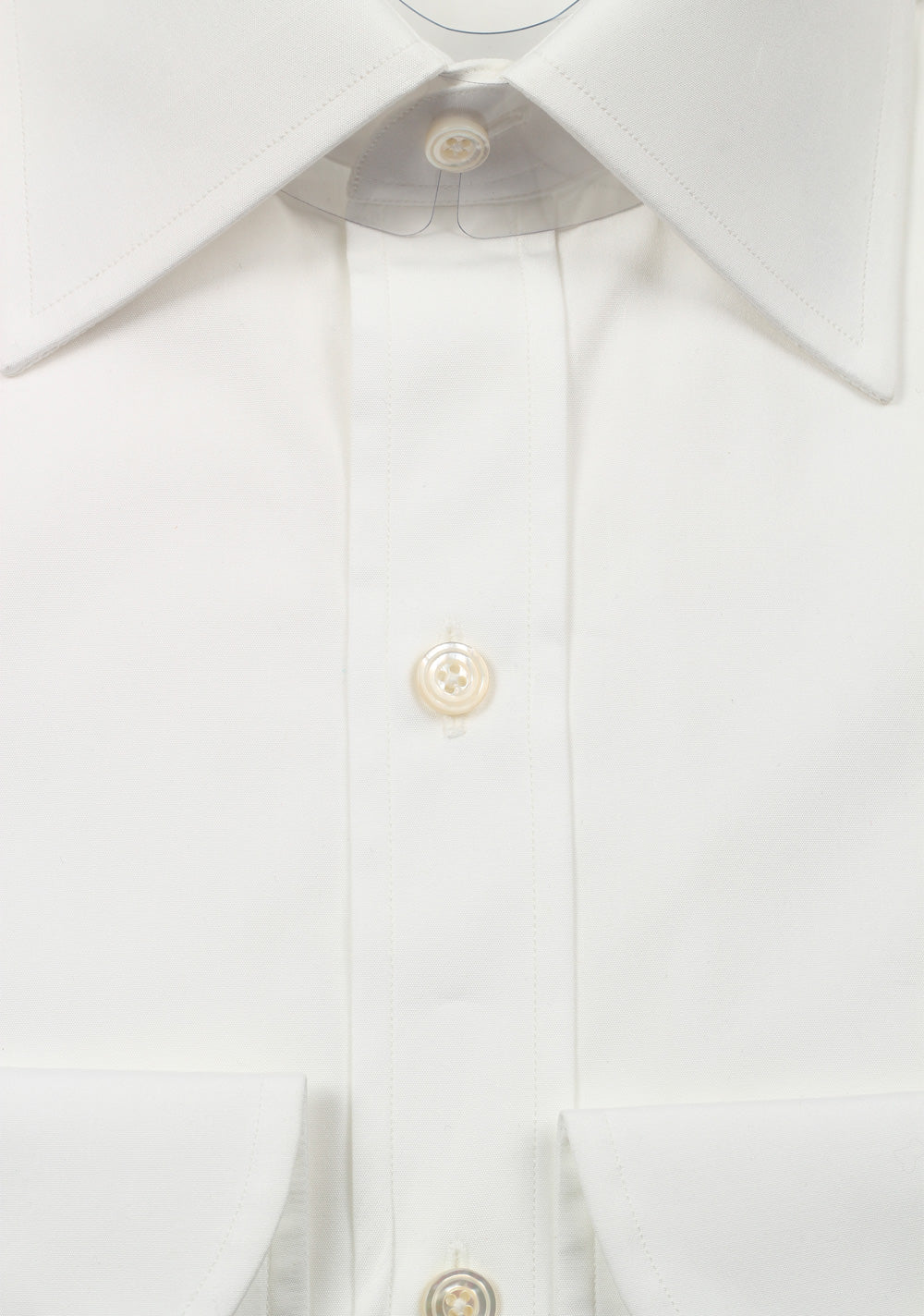 TOM FORD Solid White Dress Shirt Size 41 / 16 U.S.